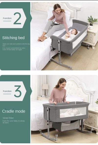 Baby Depot 2 in 1 Rocking Co Sleeper