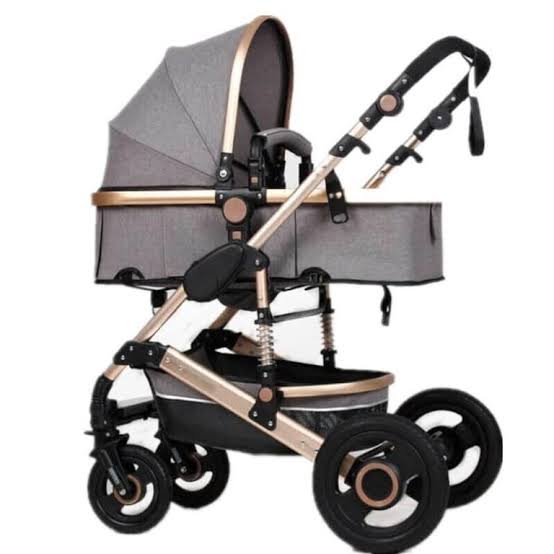 2 in 1 Foldable Pram Baby Stroller