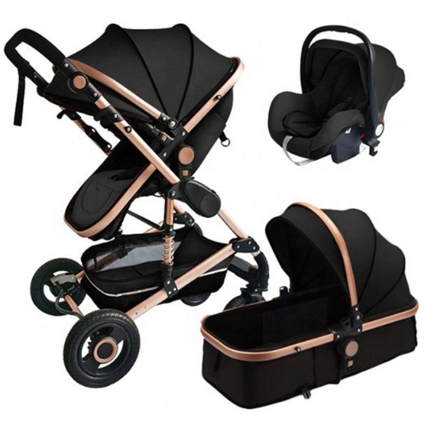 3 in 1 Baby Stroller Travel System